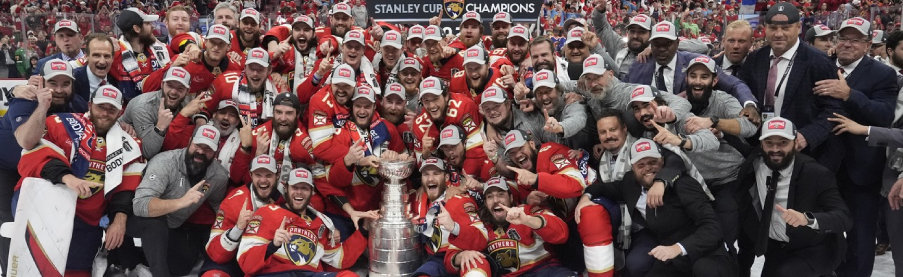 Florida Panthers - vítězové Stanley Cupu 2023/24