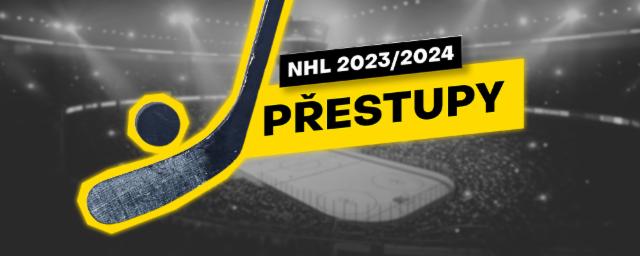 Přestupy NHL – léto 2023