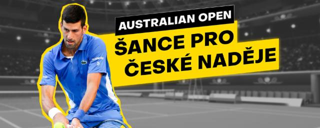 Australian Open, šance i pro české naděje