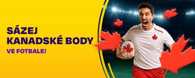 Sázej kanadské body i ve fotbale